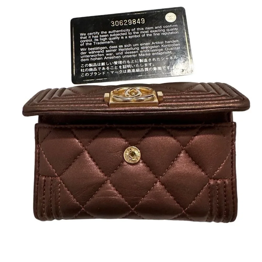 Chanel  Boy Wallet - Picture 2 of 12